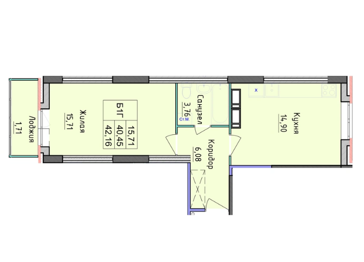 1к 42,16  литер 7