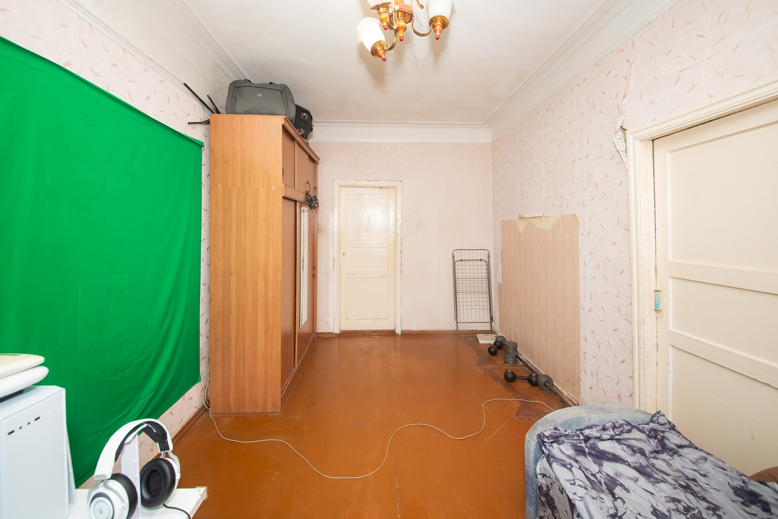 2-к квартира 45,6 м² в центре Ярославля, высокие потолки 3 м