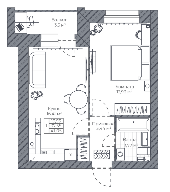 1шка Домашний 