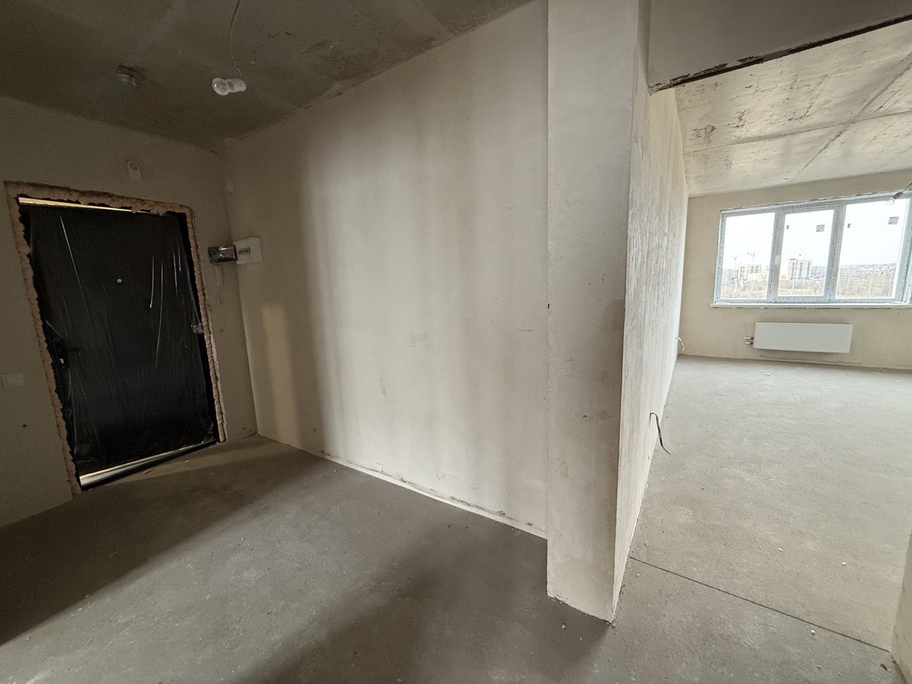 Студия 33 м² в новостройке на Брагинской