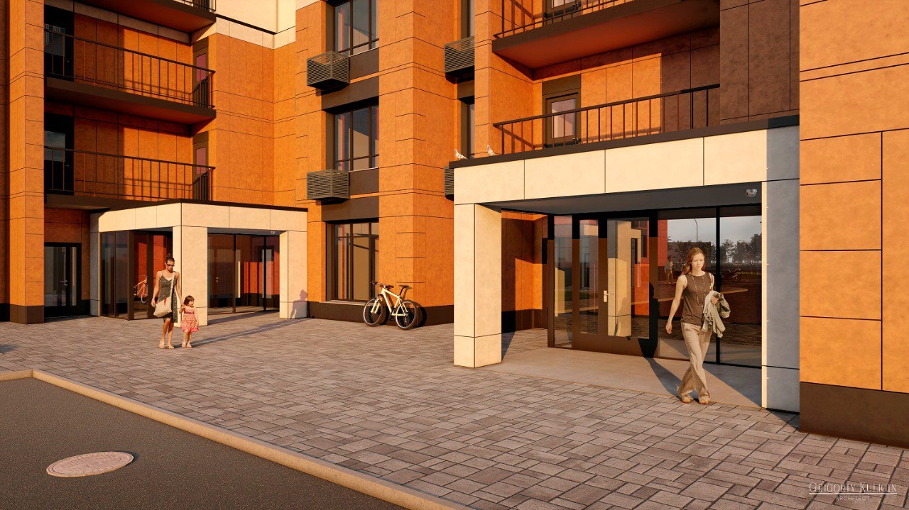 Студия в доме комфорт-класса.