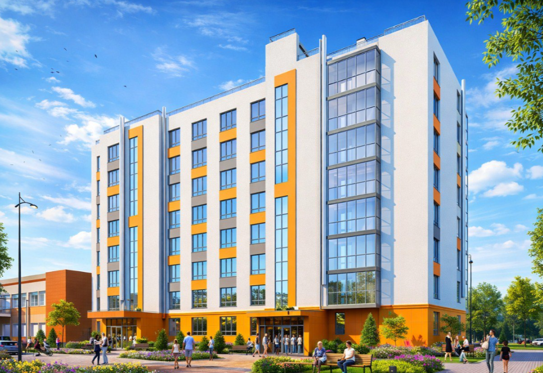 Двухкомнатная квартира комфорт-класса. Вложение в качество жизни.