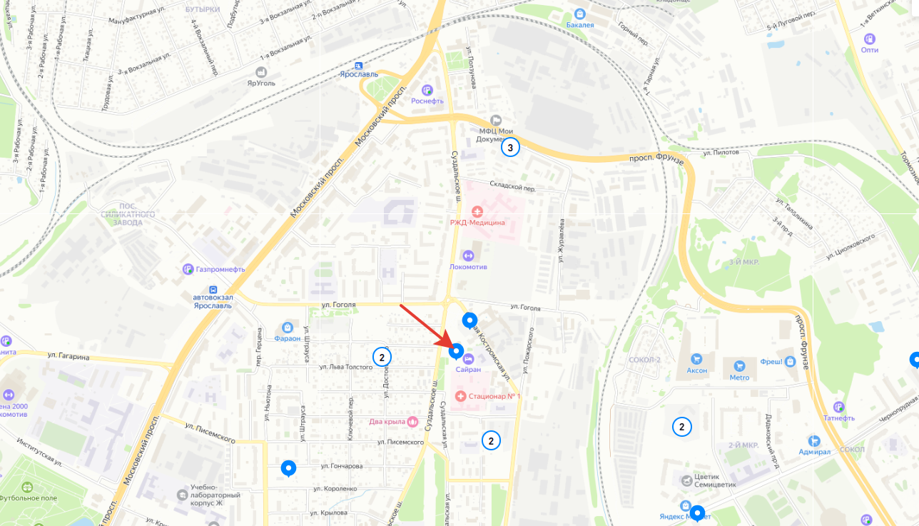 Однокомнатная квартира 41,49 кв.м