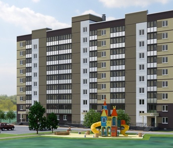 Просторная, тёплую ОДНО-комнатная квартира в новом доме большой кухней-гостинной. 