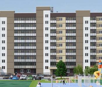 Просторная, тёплую ОДНО-комнатная квартира в новом доме большой кухней-гостинной. 