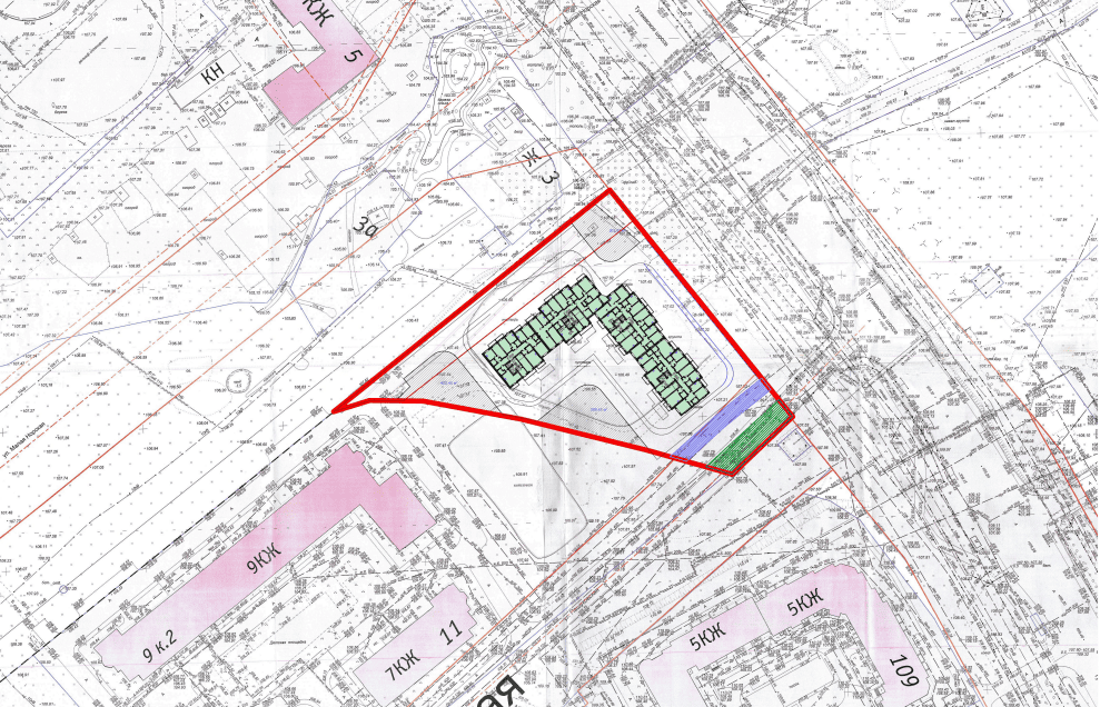 Светлая двухкомнатная квартира с удобнoй плaниpoвкoй 55,55 кв.м