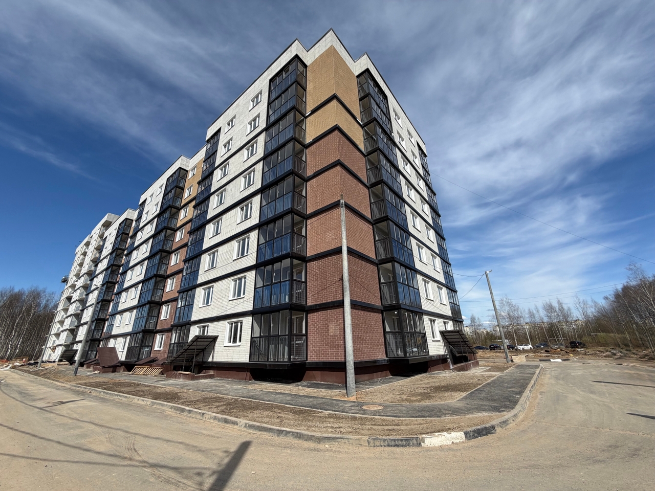 Просторная квартира в новом доме