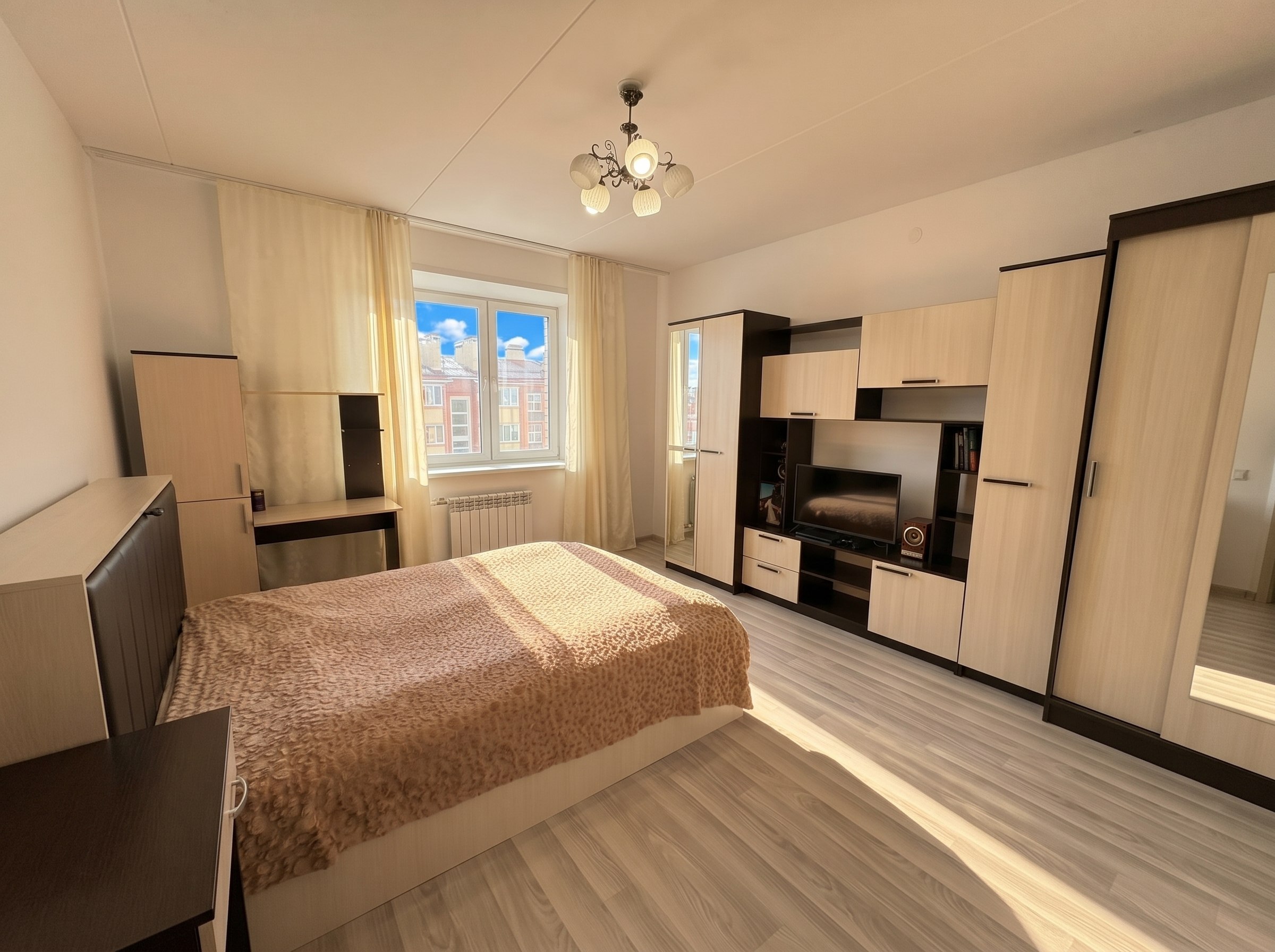 1-комнатная 44 м² в кирпичном доме 2023 года