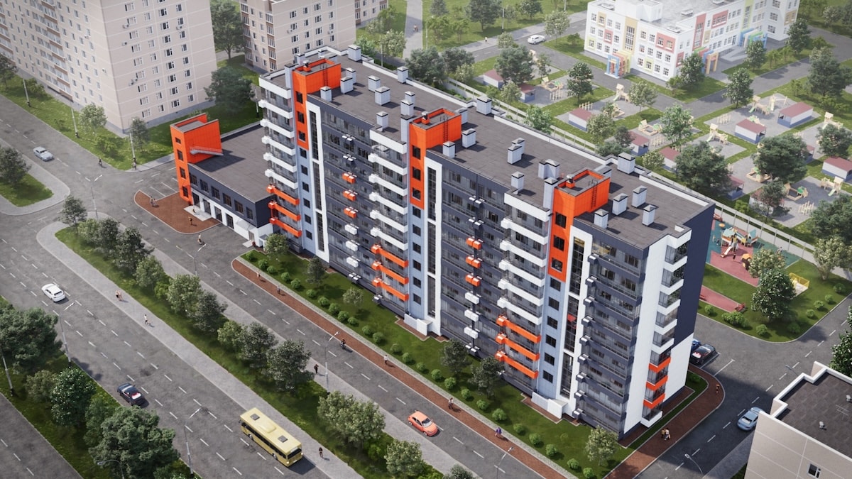 1- комнатная квартира 40,40 м², 1 этаж ЖК Софиты