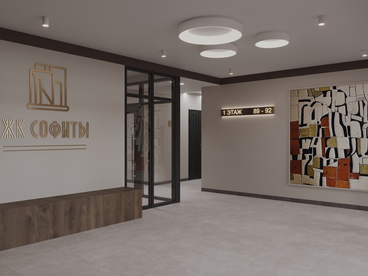 1- комнатная квартира 40,40 м², 1 этаж ЖК Софиты