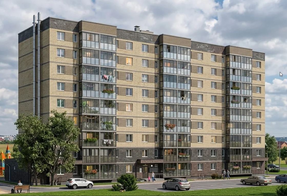 1-комн.квартира 45,91 кв.м. 3/9