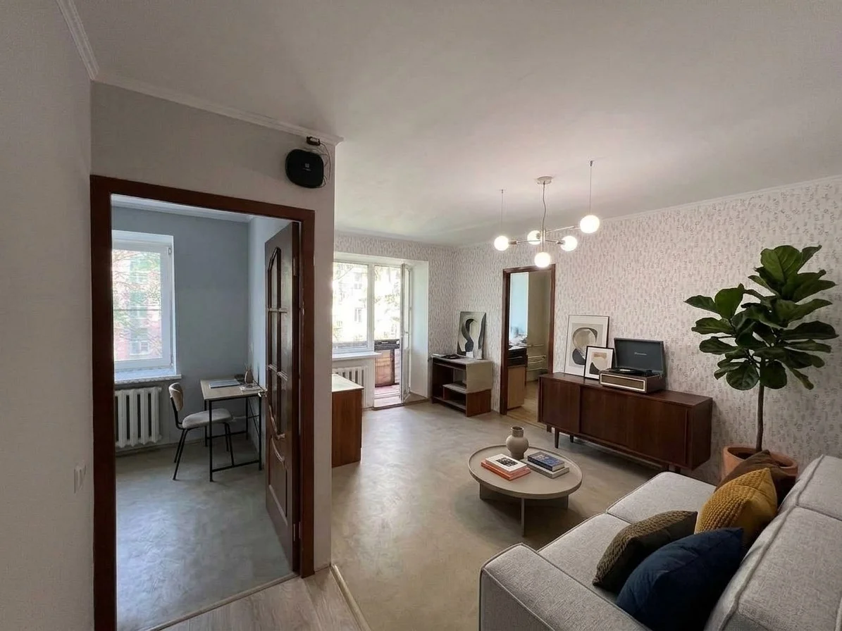 квартира 44 м² на 4/5 с ремонтом в кирпичном доме
