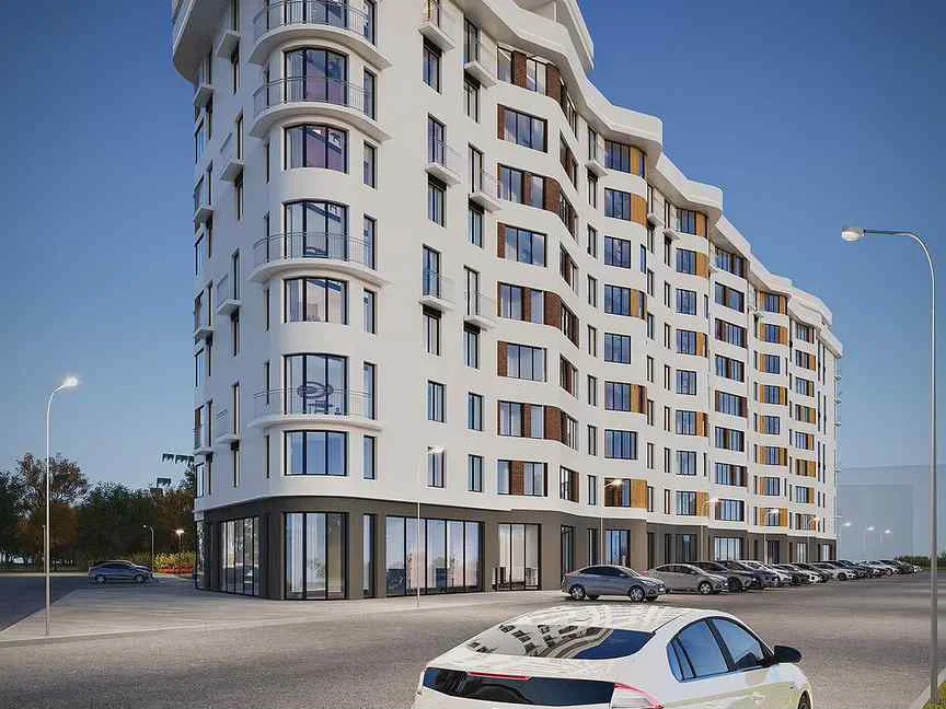 1-комнатная квартира 29,2 кв.м на 3 этаже