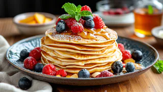 Вливаю это в тесто перед мукой: блины получаются ажурные и вкусные