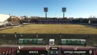 Футболисты владимирского "Торпедо" и "Иркутска" закончили матч ничьей