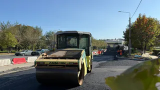 Во Владимире завершают строительство съезда с Октябрьского проспекта