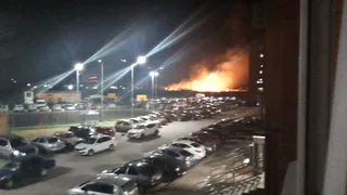 "Огонь быстро распространился": ночью на Княжьем поле случился пожар