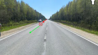 Трагедия на трассе в Коми: велосипедист погиб под колесами КамАЗа