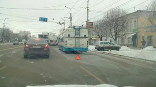 Первый пошел – списанный Москвой троллейбус сломался в Рязани в первый же день