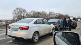 В Рязани из-за аварии на Северной окружной днем 1 апреля образовался крупный затор