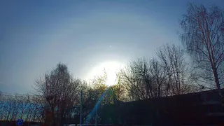 В Рязани 28 марта заметили солнечное гало