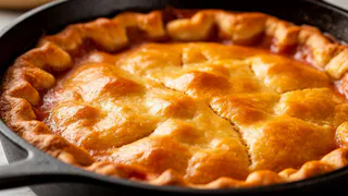 Беру 1 яйцо и два банана и никто не верит, что я этот пирог готовлю на сковороде без духовки: минимум затрат, максимум вкуса