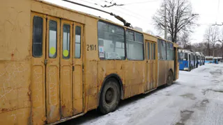 Это фиаско: менее половины московских троллейбусов в Рязани работоспособны