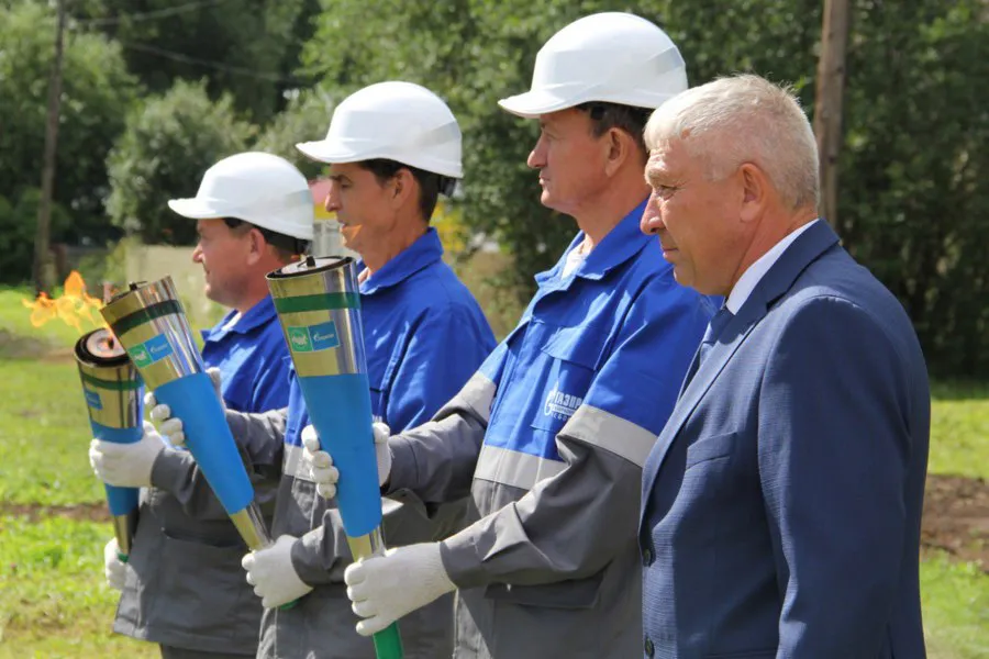 В Чувашии подключили к газовой сети еще одну деревню Комсомольского округа