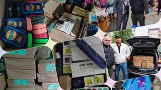 Союз армян Чувашии передал детям ДНР школьные принадлежности и ранцы