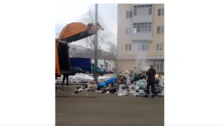 Улицу Казани перепутали со свалкой