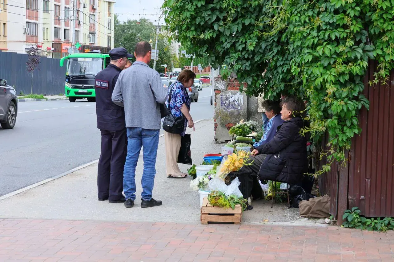 В Рязани назвали точки самой активной незаконной торговли: почти 400 протоколов за два месяца