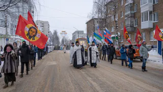 В Сыктывкаре прошел Крестный ход в честь Рождества Христова