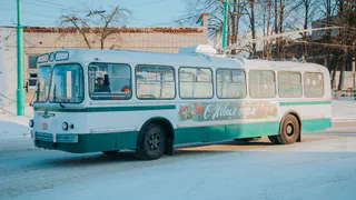 Новогодний ретро-троллейбус запустят в Чебоксарах