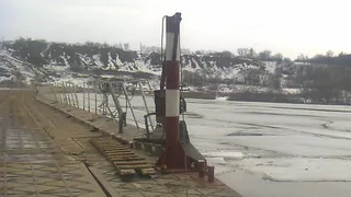 Под Шацком открыли понтонный мост