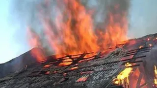 В Унече сгорел гараж.