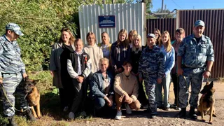 Магнитогорские школьники погрузились в мир служебных собак на экскурсии в Центре кинологической службы