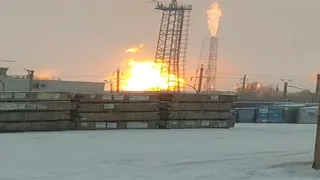 Причиной пожара на нижнекамском заводе КГПТО стала разгерметизация холодильника