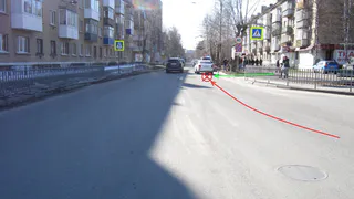 В Коми водитель Volkswagen Polo сбил двух юных велосипедисток на "зебре"