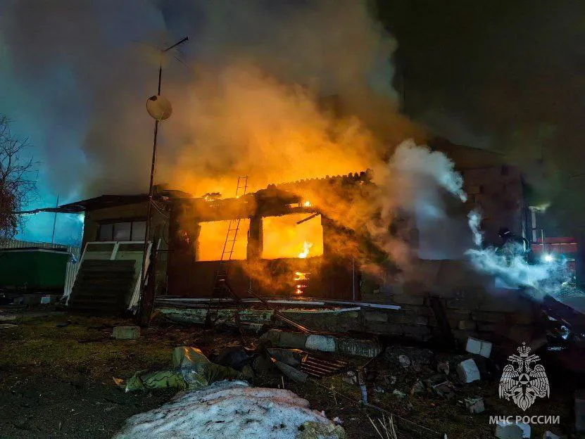 В Челябинской области за ночь сгорели два дома