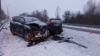 В Путятинском районе произошла серьезная авария с «Лексус» и «Грейт Волл»