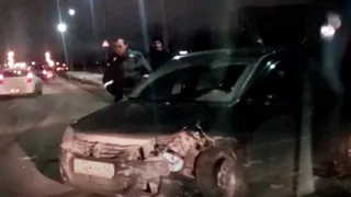 Вывернуло колесо: на Северной окружной в Рязани произошло ДТП