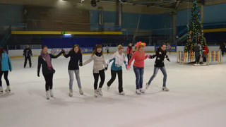 В Рязани заработал каток на Лыбедском бульваре