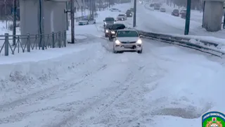 Казанская Госавтоинспекция вводит ограничения из-за сильного снегопада


