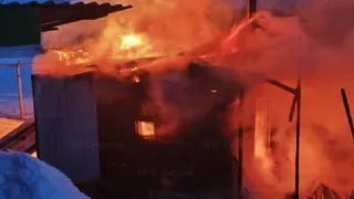 В Чувашии за сутки загорелись три бани