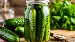 Огурцы на зиму закрываю только так - не остается даже рассола. Все, кто пробует, умоляют дать рецепт - лучшие хрустящие огурчики