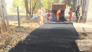 На Высоковольтной в Рязани отремонтировали один из дворов