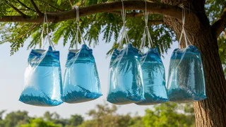 Соседи крутили пальцем у виска, а теперь тоже так делают: пакет с водой спасает урожай лучше любых химикатов 