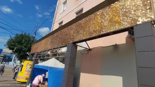 На площади Победы в Рязани убрал вывески ювелирный магазин