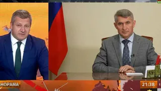 В ходе визита в Беларусь Олег Николаев дал интервью белорусскому телеканалу