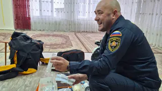 Во Владимирской области спасатель из вязниковской станции АСС посетил детский сад